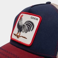 Goorin Bros. The Cock Trucker Hat / Navy -Sports Fashion Clothing Store 101 0378 NVY goorin the cock trucker hat navy 4