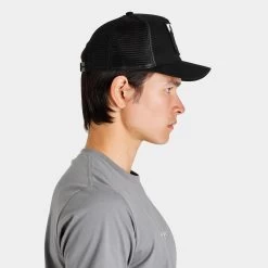 Goorin Bros. The Panther Trucker Hat / Black -Sports Fashion Clothing Store 101 0381 BLK the panther hat black B