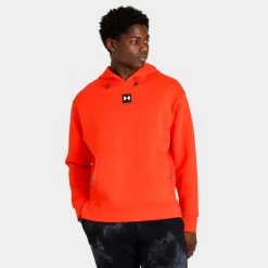 Under Armour Summit Knit Pullover Hoodie Radio Red / Chestnut Red