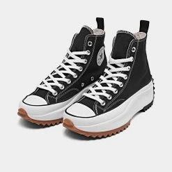 Converse Run Star Hike Black / White - Gum -Sports Fashion Clothing Store 166800C 001 P2