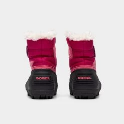 Sorel Little Kids' Snow Commander Boot Tropic Pink / Deep Blush -Sports Fashion Clothing Store 1869561 652 sorel snow commander ps pink black 3 33e76ecb 981f 46ff 9c06 c4f7326f01d6