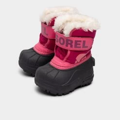 Sorel Little Kids' Snow Commander Boot Tropic Pink / Deep Blush -Sports Fashion Clothing Store 1869561 652 sorel snow commander ps pink black 5 65b43c40 454c 43f0 a510 aba6befe8ba7