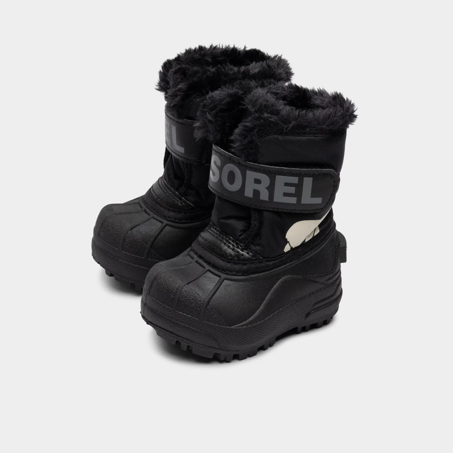 Sorel Toddlers' Snow Commander Boot Black / Charcoal 4 Sorel Toddlers' Snow Commander Boot Black / Charcoal - Image 2