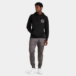 Crooks & Castles Tonal Mad Klepto Pullover Hoodie / Black -Sports Fashion Clothing Store 2i50183 tonal mad klepto hoodie E