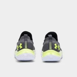 Under Armour Flow Velociti SE Jet Grey / Quirky Lime -Sports Fashion Clothing Store 3024016111 underarmour flow velociti grey green white 3
