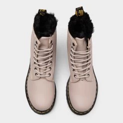 Dr. Martens Women's 1460 Serena Sherpa / Taupe -Sports Fashion Clothing Store 31301348 dr.marten s womens 1460 serena sherpa taupe 4