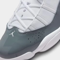 Jordan 6 Rings White / Cool Grey - White -Sports Fashion Clothing Store 322992 121 jordan 6 rings white cool grey white 6