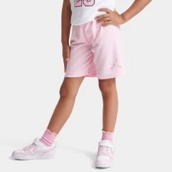 Jordan Child Girls' AJ23 Jersey And Shorts Set White / Pink -Sports Fashion Clothing Store 357559A9Y jordan child girls muscle shirt and shorts set off noir D
