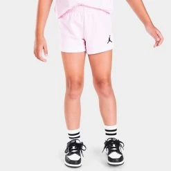 Jordan Child Girls' Essential Shorts And T-shirt Set / Pink Foam -Sports Fashion Clothing Store 35A805A9Y child girls essential shorts and t shirt set pink foam D