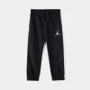 Jordan Child Girls' Icon Play Fleece Sweatpants / Black -Sports Fashion Clothing Store 35C696 023 jordan child girls icon play fleece sweatpants black 4