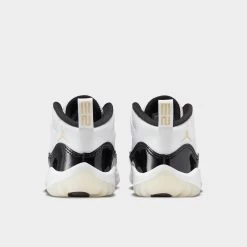 Jordan 11 Retro TD White / Metallic Gold - Black -Sports Fashion Clothing Store 378040 170 jordan 11 retro td white metallic gold black 1