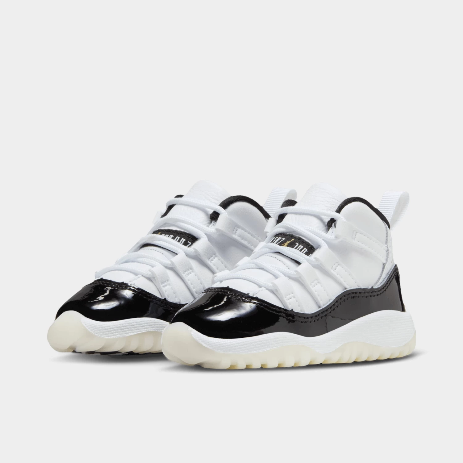 Jordan 11 Retro TD White / Metallic Gold - Black - Image 2