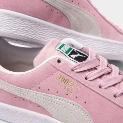 Puma Juniors' Suede Classic XXI Pink Lady / Puma White -Sports Fashion Clothing Store 38056005 suede classic xxi jr 6
