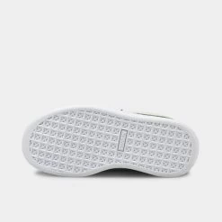 Puma Children's Suede Classic XXI Hook-and-Loop Black / White -Sports Fashion Clothing Store 38056301 puma children s suede black white 5