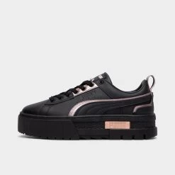 Puma Women's Mayze Metallic Puma Black / Rose Gold