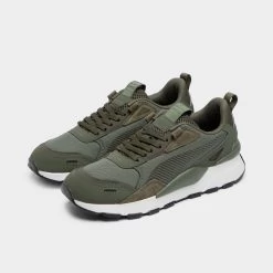 Puma RS 3.0 Green Moss / Dusty Green -Sports Fashion Clothing Store 39277303 puma rs 3.0 suede green moss dusty green 5