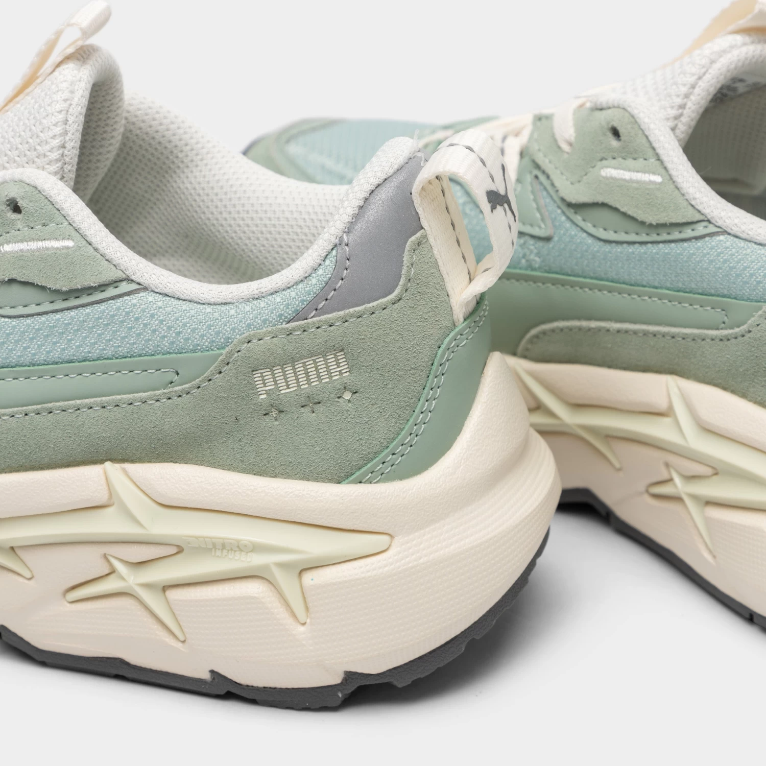 Puma Women's Spina NITRO Green / Tan 5 Puma Women's Spina NITRO Green / Tan - Image 3