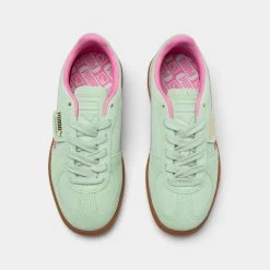 Puma Juniors' Palermo Fresh Mint / Fast Pink -Sports Fashion Clothing Store 39727102 puma juniors palermo green pink 4