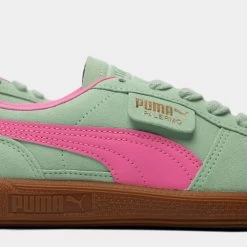 Puma Juniors' Palermo Fresh Mint / Fast Pink -Sports Fashion Clothing Store 39727102 puma juniors palermo green pink 6