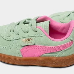 Puma Infants' Palermo Green / Pink -Sports Fashion Clothing Store 39727402 puma infants palermo green pink 6