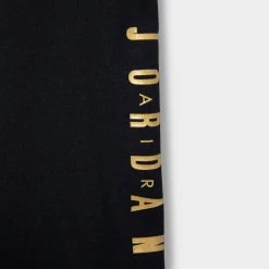 Jordan Child Girls' Holiday Shine Tights / Black -Sports Fashion Clothing Store 45B048023 hday shine legging 2