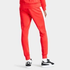 Puma Iconic T7 Track Pants PT / High Risk Red -Sports Fashion Clothing Store 53009811 iconic t7 track pants pt E