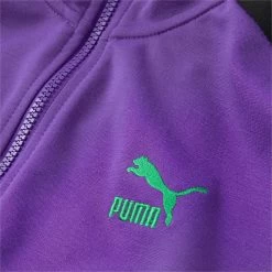 Puma X Dua Lipa Women’s T7 Jacket Royal Purple / Puma Black -Sports Fashion Clothing Store 53662890 puma x dua lipa t7 jacket 4