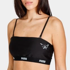 Puma X Dua Lipa Women’s Bralette / Puma Black -Sports Fashion Clothing Store 53663001 puma x dua lipa women s bralette puma black D