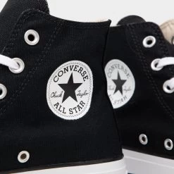 Converse Chuck Taylor All Star Platform Canvas Black / White - White -Sports Fashion Clothing Store 560845c ctas platform canvas 6
