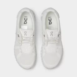 On Women's Cloud 5 Undyed / White -Sports Fashion Clothing Store 59.98373 on women s cloud 5 undyed white white 4