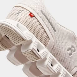 On Women's Cloud 5 Pearl / White -Sports Fashion Clothing Store 59.98773 on women s cloud 5 pearl white 3