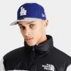 New Era Los Angeles Dodgers 59Fifty Letterman Cap / Blue -Sports Fashion Clothing Store 60296433 5950 ne letterman 13417 losdo A
