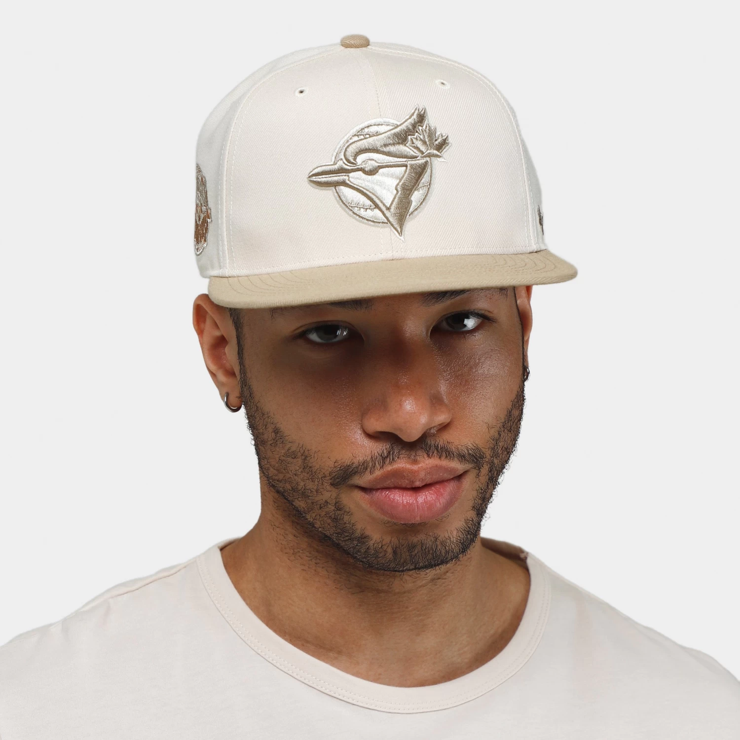 '47 BRAND 47 Brand Toronto Blue Jays Sierra Sure Shot Captain Snapback Natural / Khaki 3 '47 BRAND 47 Brand Toronto Blue Jays Sierra Sure Shot Captain Snapback Natural / Khaki
