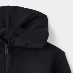 Jordan Child Boys' Jumpman Full Zip Hoodie / Black -Sports Fashion Clothing Store 85A714023 jmpmn fz hd black 2