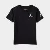Jordan Child Boys' Jumpman Air Embroidered T-shirt / Black -Sports Fashion Clothing Store 85A873 023 jordan child boys jumpman air embroidered t shirt black 4