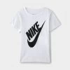 Nike Child Boys' Jumbo Futura T-shirt / White -Sports Fashion Clothing Store 86D906 001 nike child boys jumbo futura t shirt white 1