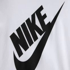 Nike Child Boys' Jumbo Futura T-shirt / White -Sports Fashion Clothing Store 86D906 001 nike child boys jumbo futura t shirt white 3