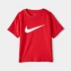 Nike Child Boys� Dri-FIT HBR T-shirt / University Red -Sports Fashion Clothing Store 86K499 U10 nike child boys dri fit hbr t shirt university red 1
