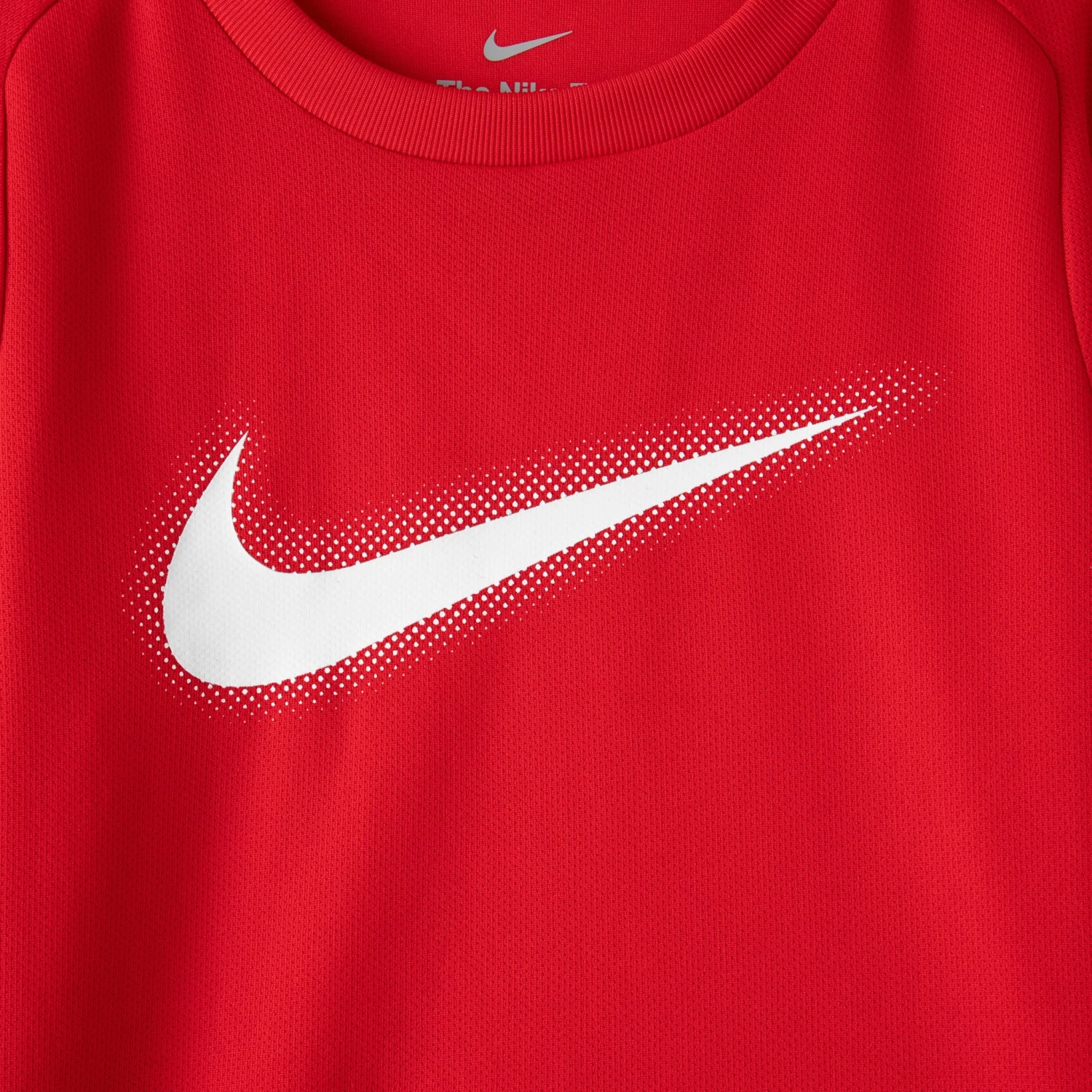 Nike Child Boys� Dri-FIT HBR T-shirt / University Red - Image 4