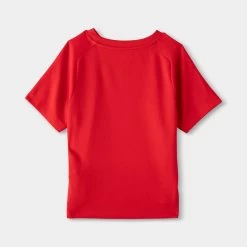 Nike Child Boys� Dri-FIT HBR T-shirt / University Red -Sports Fashion Clothing Store 86K499 U10 nike child boys dri fit hbr t shirt university red 4