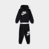Nike Child Boys' Club Fleece Hoodie Set / Black -Sports Fashion Clothing Store 86L135 023 nike child boys club fleece hoodie set black 1