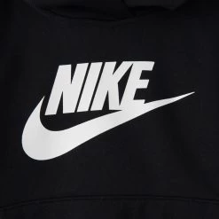 Nike Child Boys' Club Fleece Hoodie Set / Black -Sports Fashion Clothing Store 86L135 023 nike child boys club fleece hoodie set black 2