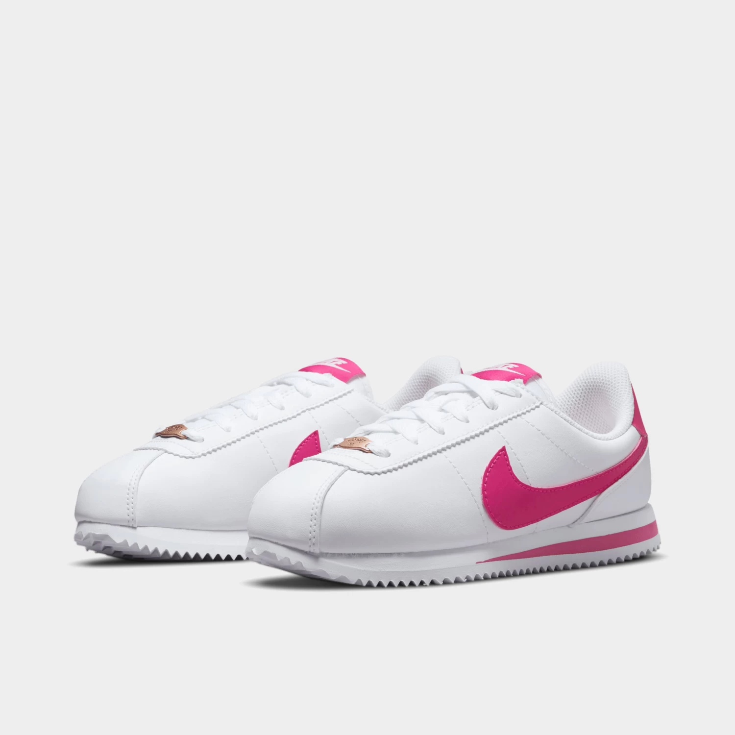 Nike Cortez Basic GS White / Pink Prime - Image 2