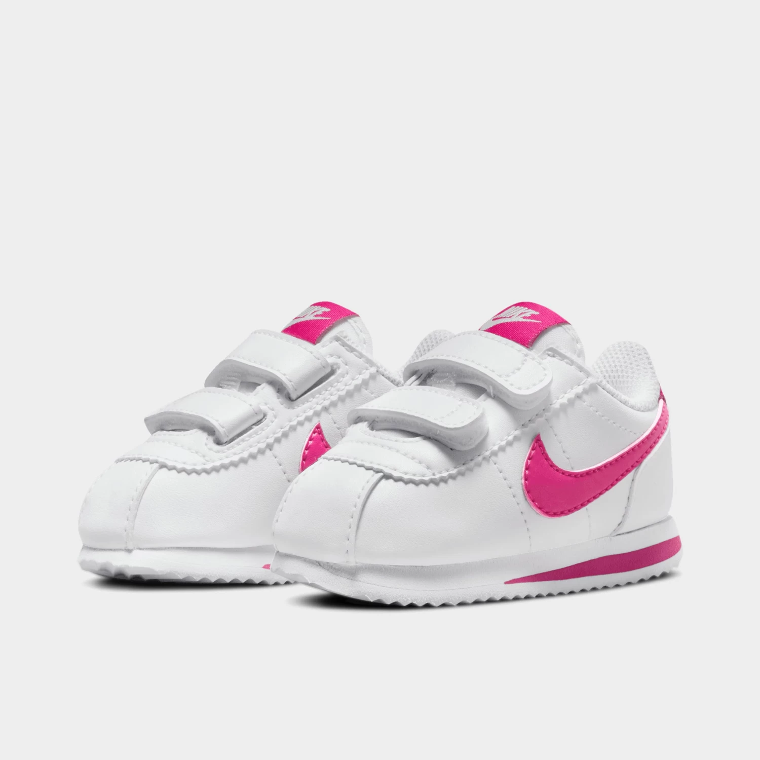 Nike Cortez Basic TD White / Pink Prime - Image 2