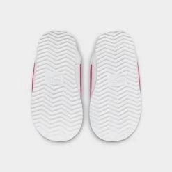 Nike Cortez Basic TD White / Pink Prime -Sports Fashion Clothing Store 904769 109 nike cortez td white pink prime 5