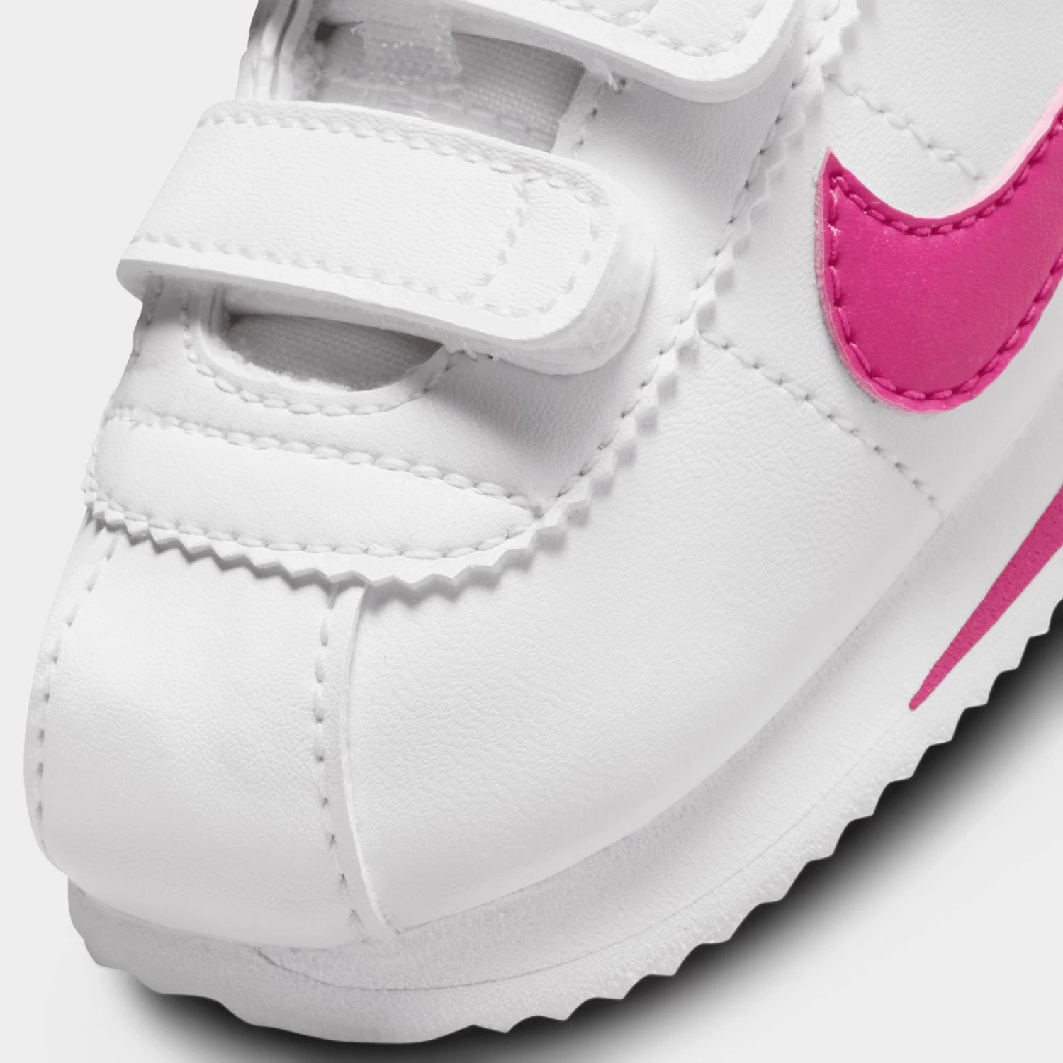 Nike Cortez Basic TD White / Pink Prime - Image 3