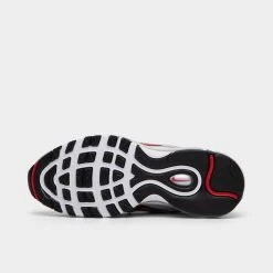 Nike Air Max 97 PS Metallic Silver / Varsity Red - White -Sports Fashion Clothing Store 918890001 nike air max 97 qs gs metallic silver varsity red 2