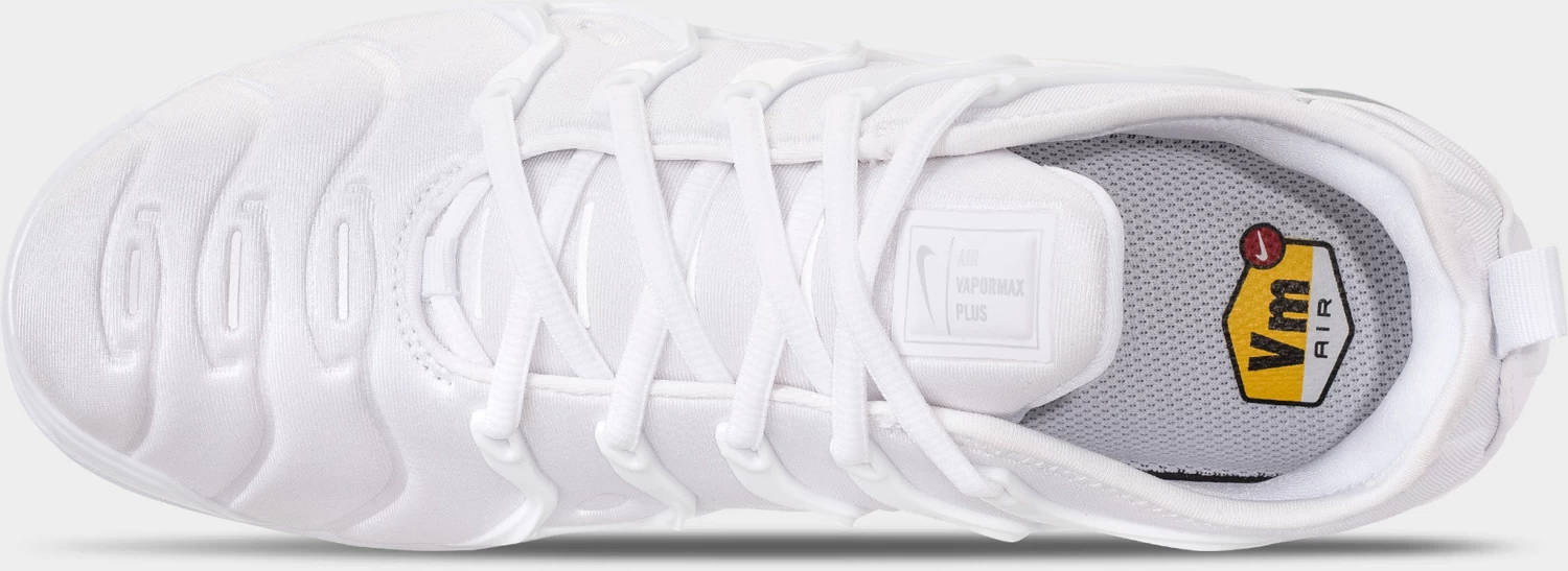 Nike Air VaporMax Plus White / Pure Platinum 8 Nike Air VaporMax Plus White / Pure Platinum - Image 6