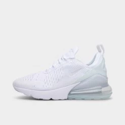 Nike Air Max 270 GS White / White - Metallic Silver