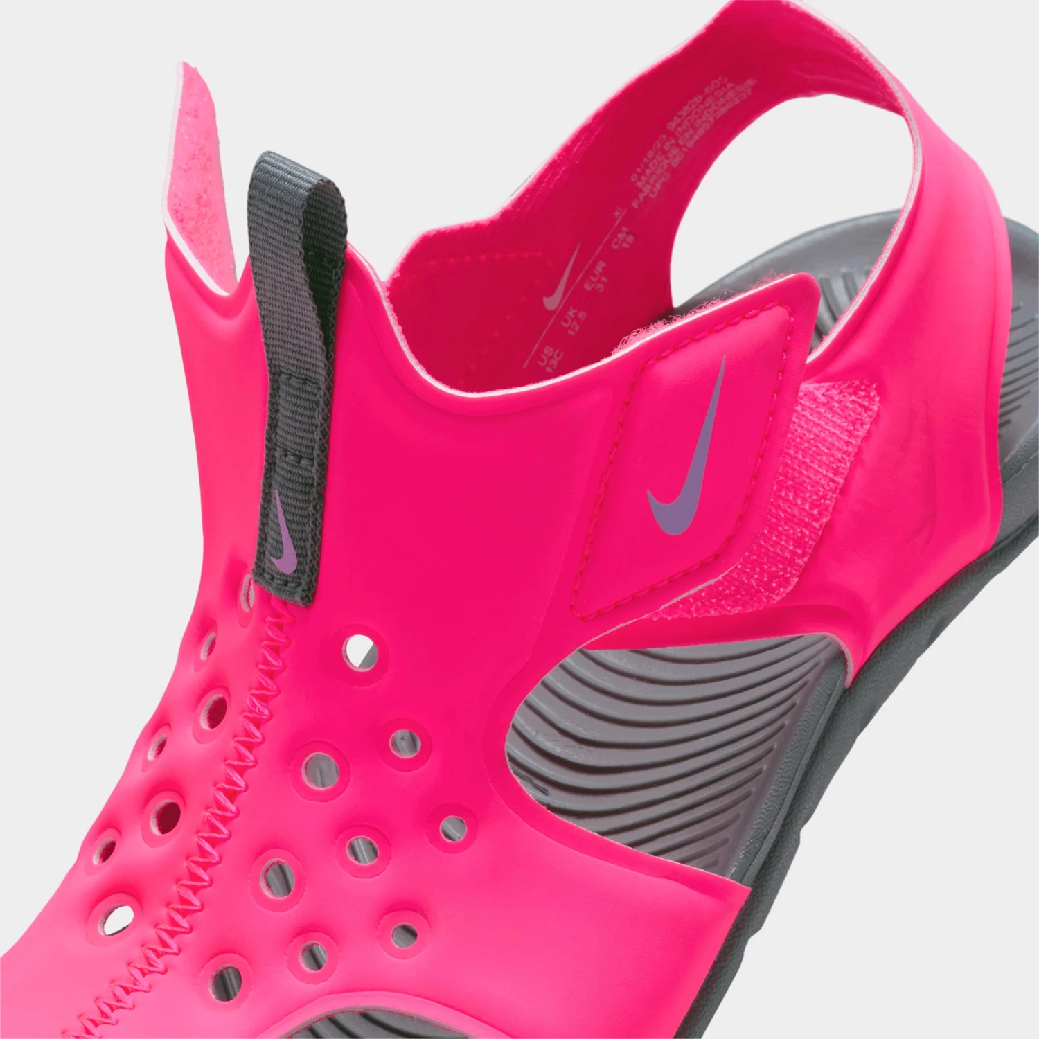 Nike Sunray Protect 2 PS Hyper Pink / Smoke Grey - Fuchsia Glow - Image 3